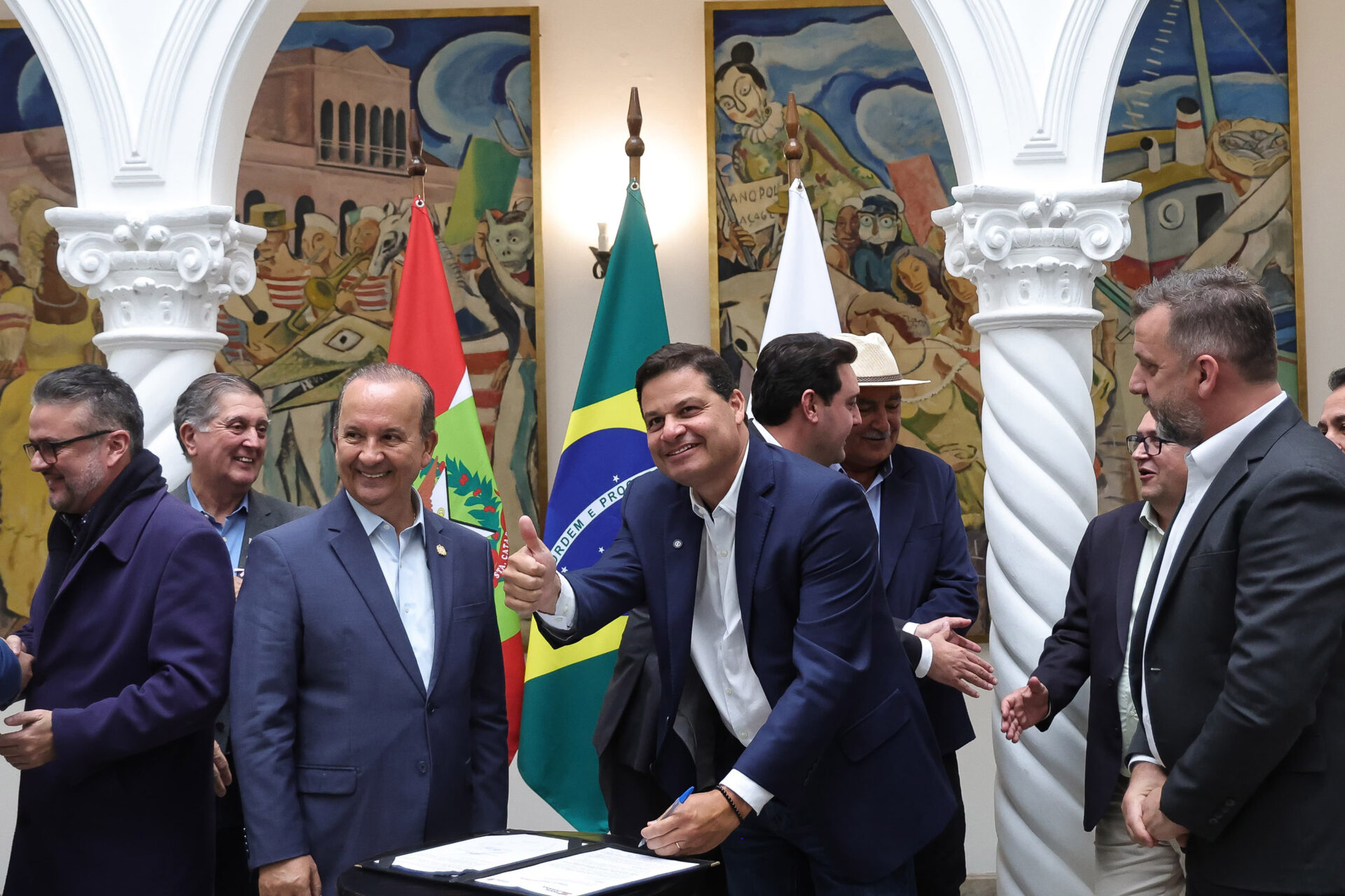 Paraná e Santa Catarina selam acordo que acaba com disputa judicial de mais de 30 anos