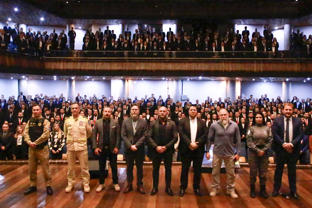 560 novos policiais civis do Paraná iniciam curso de formação de 18 semanas