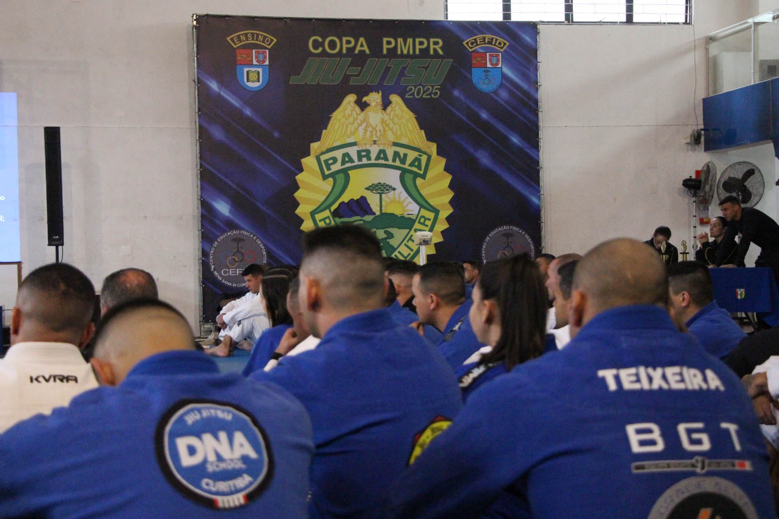 Após pesagem, competidores disputam 1ª Copa PMPR de Jiu-Jitsu neste sábado
