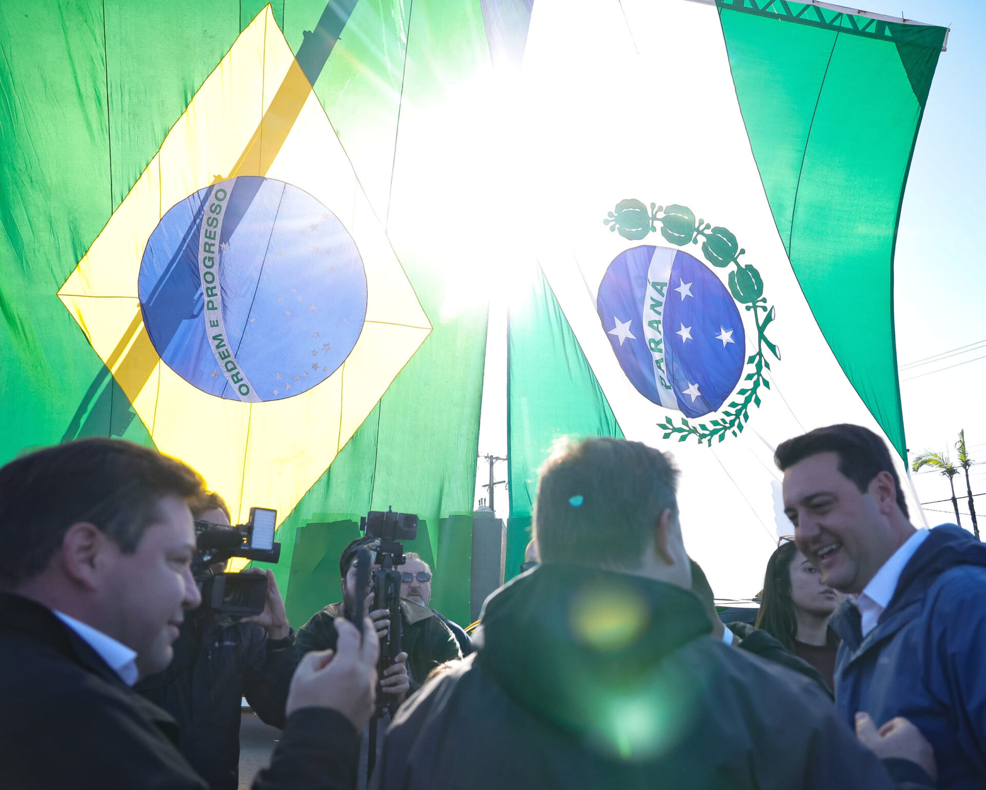 Governador dá início à duplicação em concreto da PR-412 entre Matinhos e Pontal do Paraná