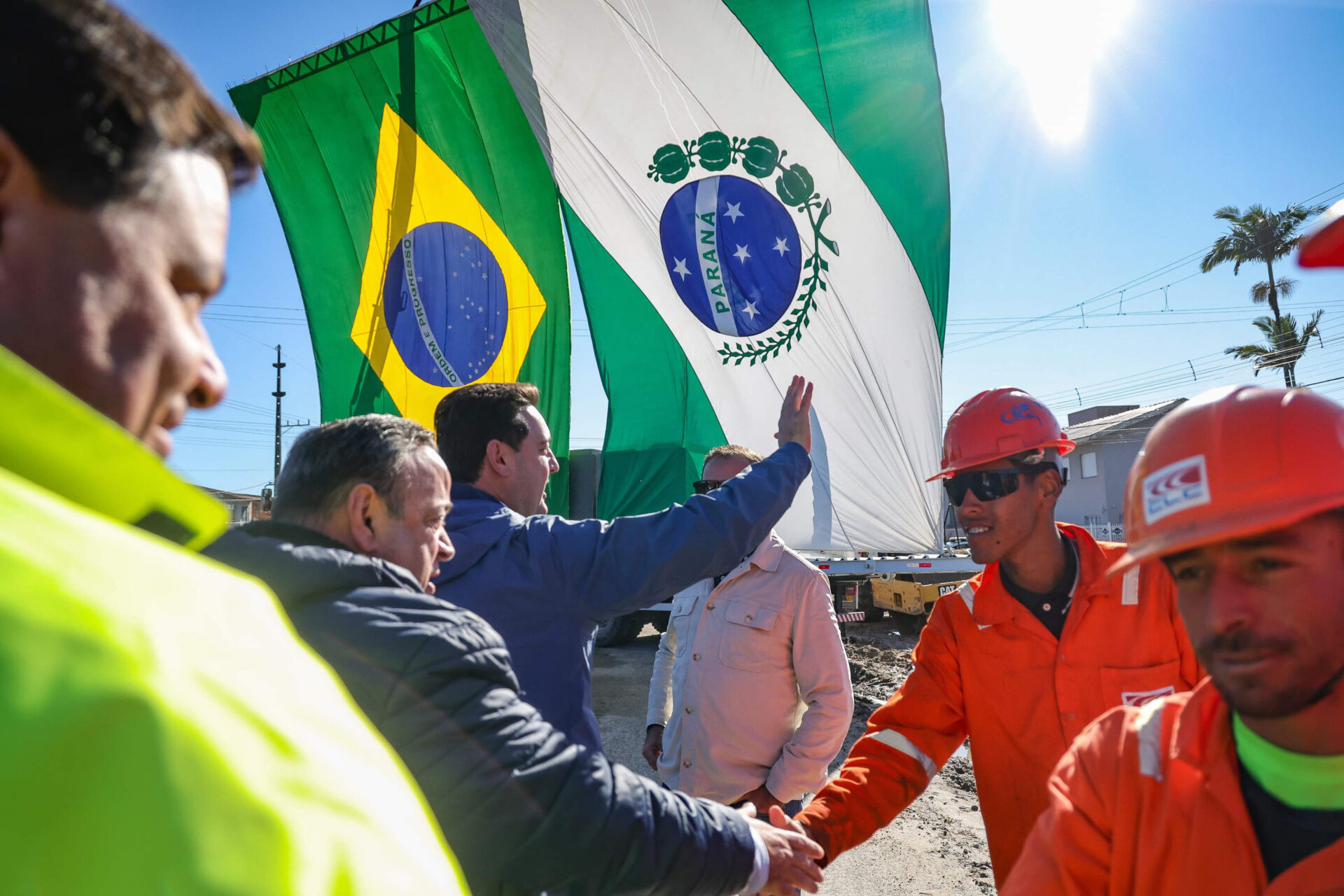 Governador dá início à duplicação em concreto da PR-412 entre Matinhos e Pontal do Paraná