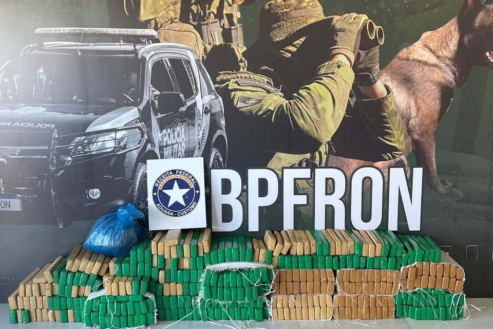 PMPR apreende 950 quilos de maconha no fim de semana: prejuízo milionário ao tráfico