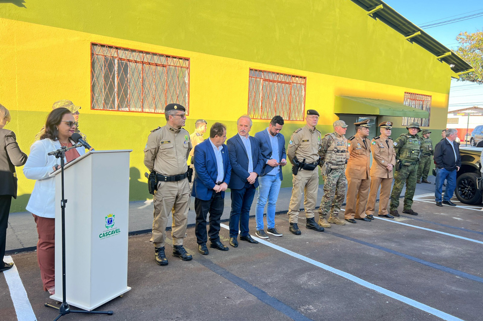 PMPR inaugura base estratégica em Cascavel para intensificar operações na fronteira