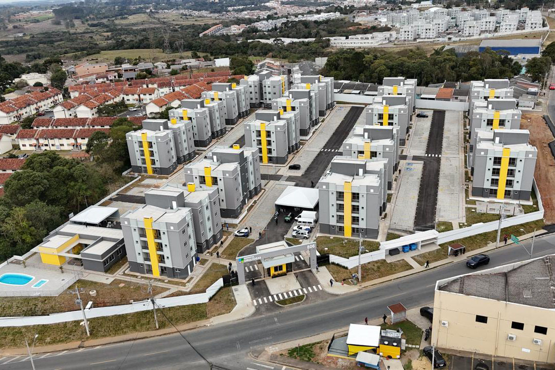 Programa Casa Fácil Paraná: residencial com 255 unidades é entregue em Araucária