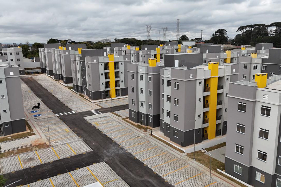 Programa Casa Fácil Paraná: residencial com 255 unidades é entregue em Araucária