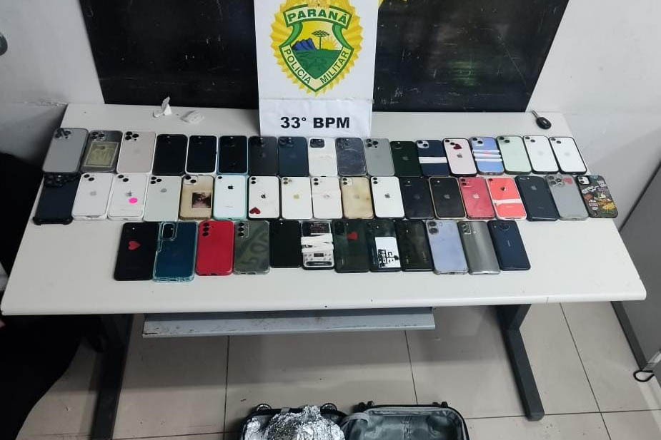 PMPR prende cinco pessoas e recupera 54 celulares furtados em festival na Pedreira Paulo Leminski