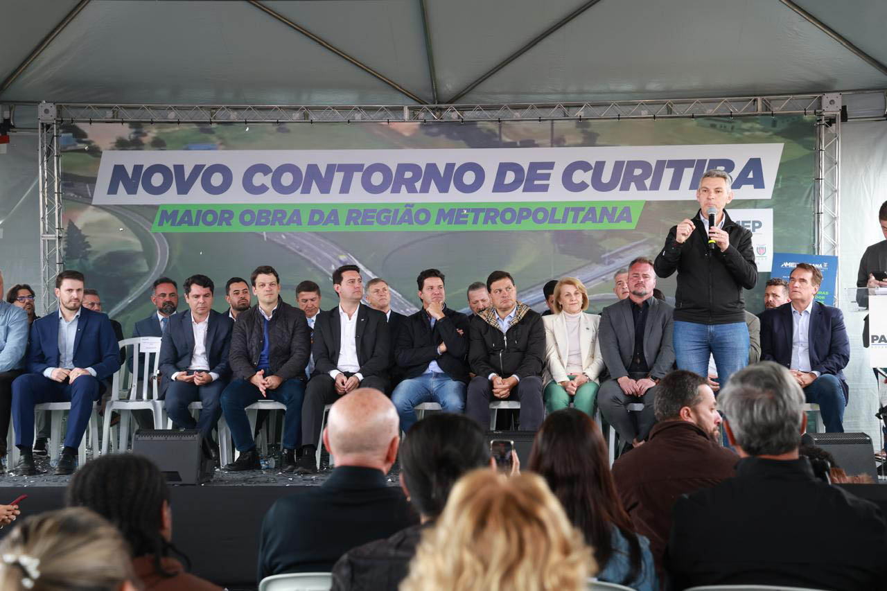 Investimento de R$ 336 milhões: governador autoriza obras do novo Contorno Sul de Curitiba