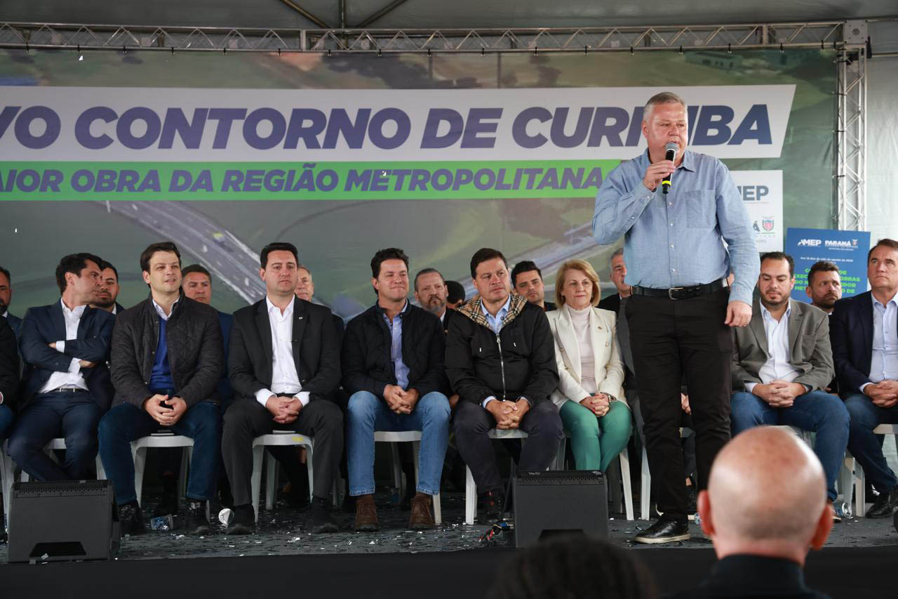 Investimento de R$ 336 milhões: governador autoriza obras do novo Contorno Sul de Curitiba