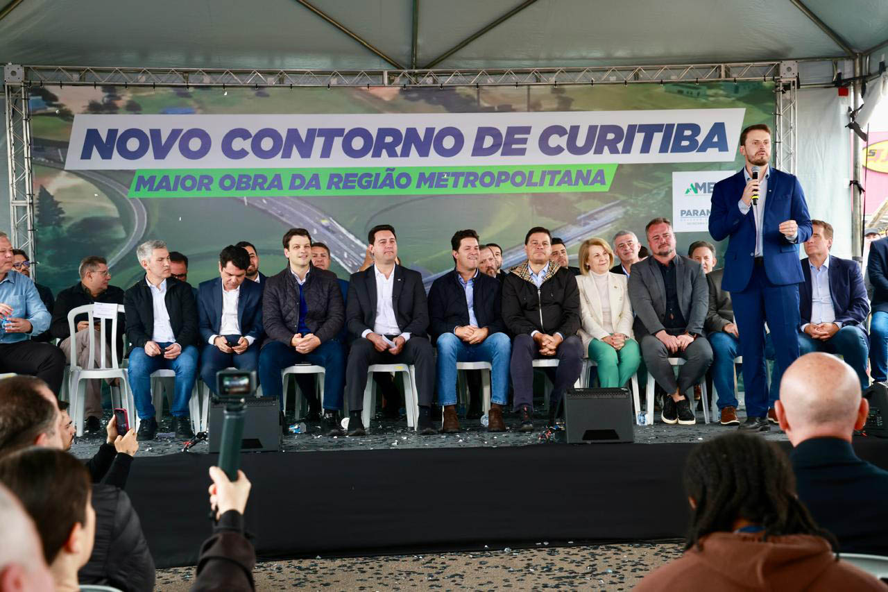 Investimento de R$ 336 milhões: governador autoriza obras do novo Contorno Sul de Curitiba
