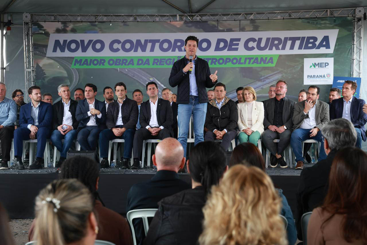 Investimento de R$ 336 milhões: governador autoriza obras do novo Contorno Sul de Curitiba