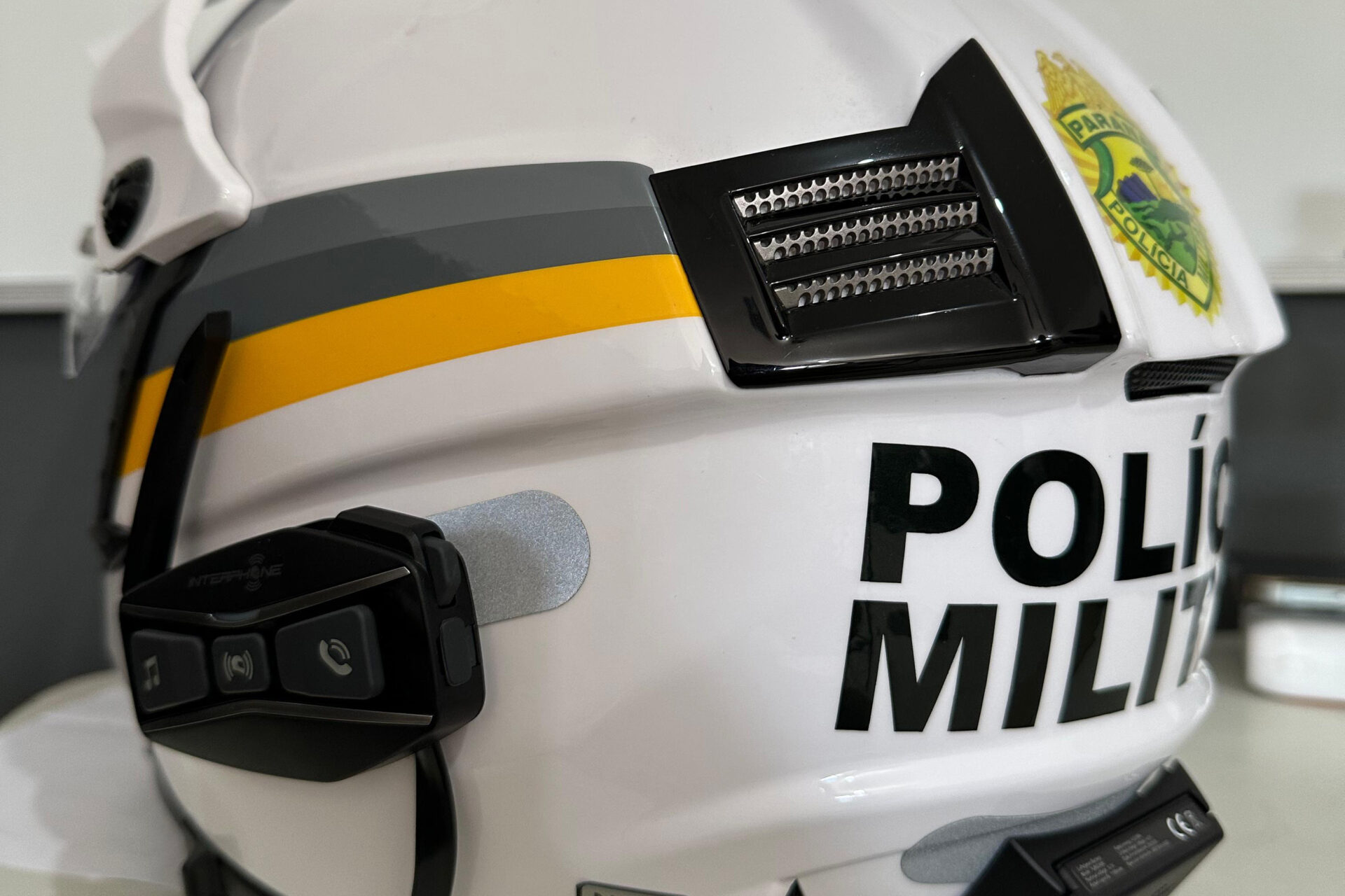 Intercomunicadores de última geração vão equipar efetivo do motopatrulhamento