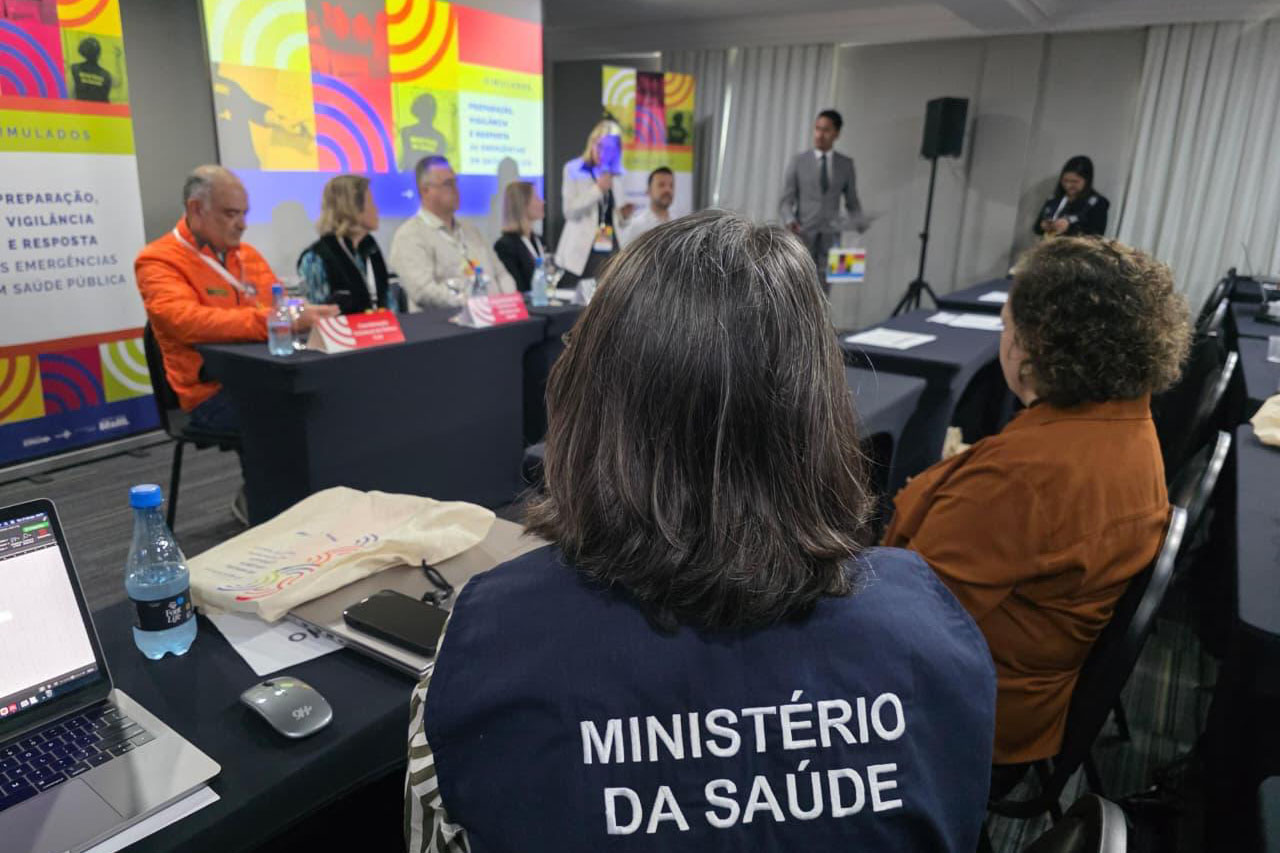 Saúde realiza simulado para resposta e vigilância em desastres por chuvas intensas