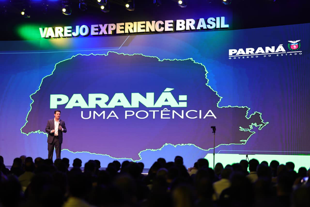 Governador apresenta avanços econômicos do Paraná durante Varejo Experience Brasil