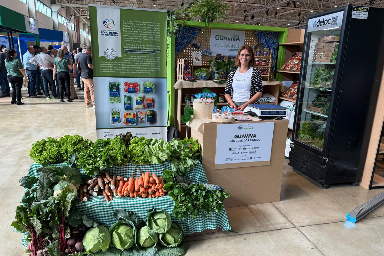 Agricultores da Bacia do Miringuava apoiados pela Sanepar estreiam na Feira Sabores do Paraná