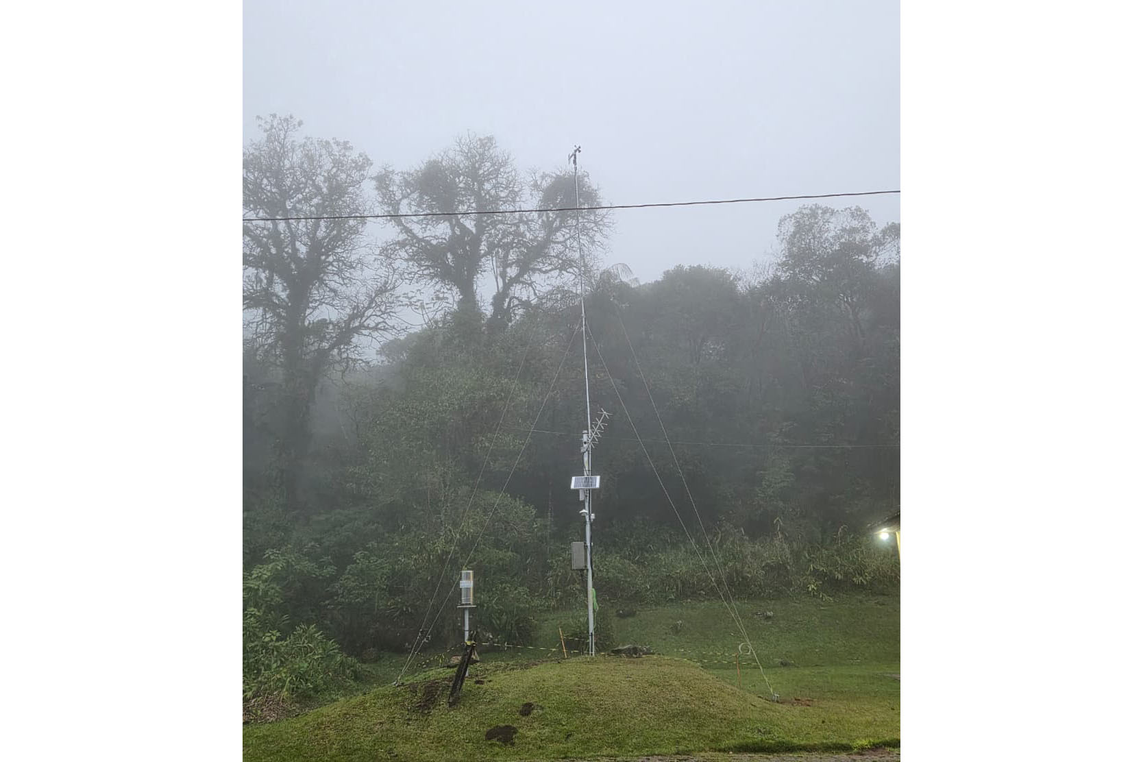 Simepar reforça monitoramento com estação no Pico Marumbi e pluviômetros na Graciosa