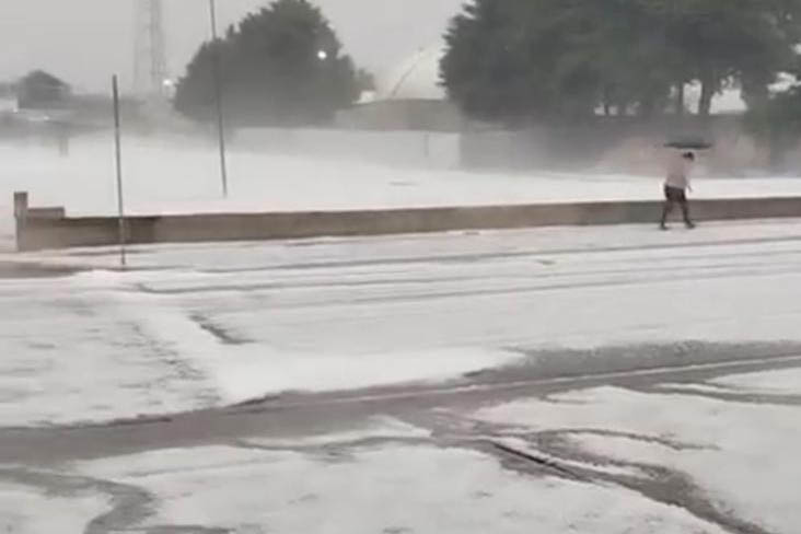 Levantamento aponta 600 casas danificadas pelo granizo em Castro nesta terça-feira