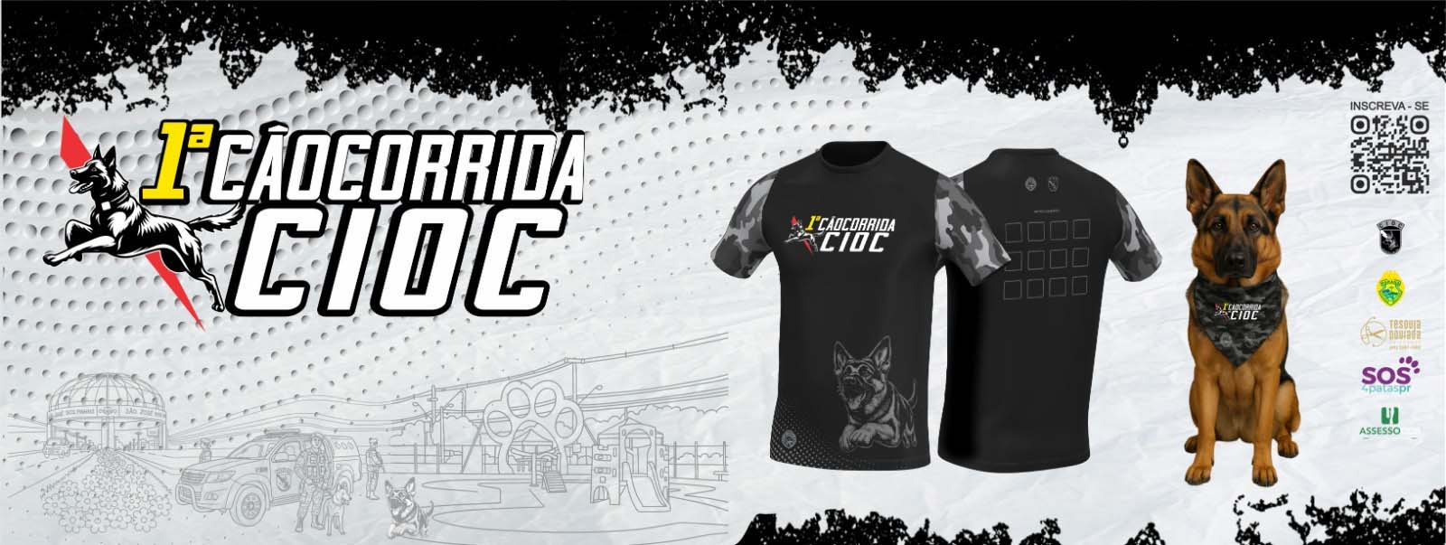1ª Cãocorrida da CIOC celebra sucesso de cães da PM no combate ao crime