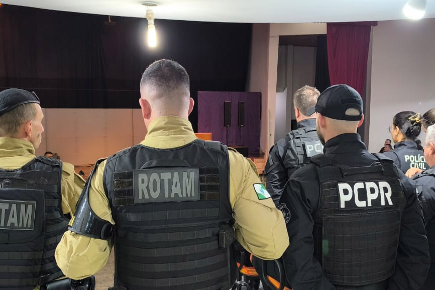 Com o apoio de outras forças, PCPR prende 21 pessoas em operação no Paraná e Santa Catarina