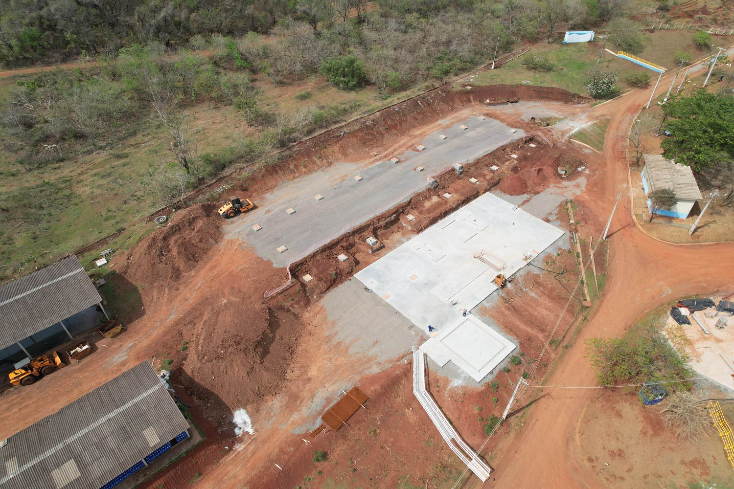 Sanepar recebe peças gigantes para estação de tratamento de esgoto de Londrina