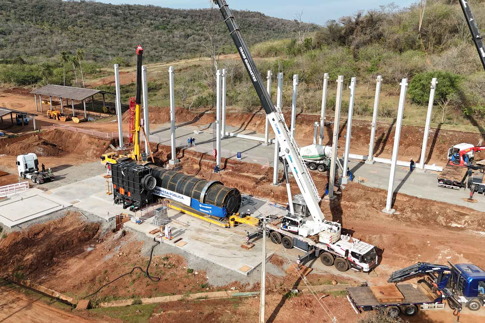 Londrina terá a segunda unidade de secagem térmica de lodo da Sanepar no Estado
