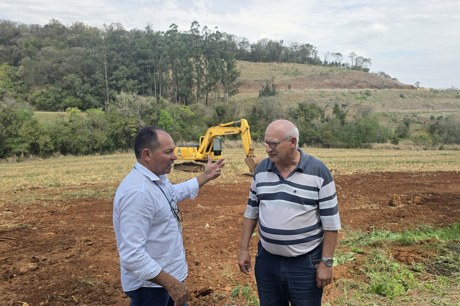Rio Bom recebe obra de implantação do sistema de esgotamento sanitário
