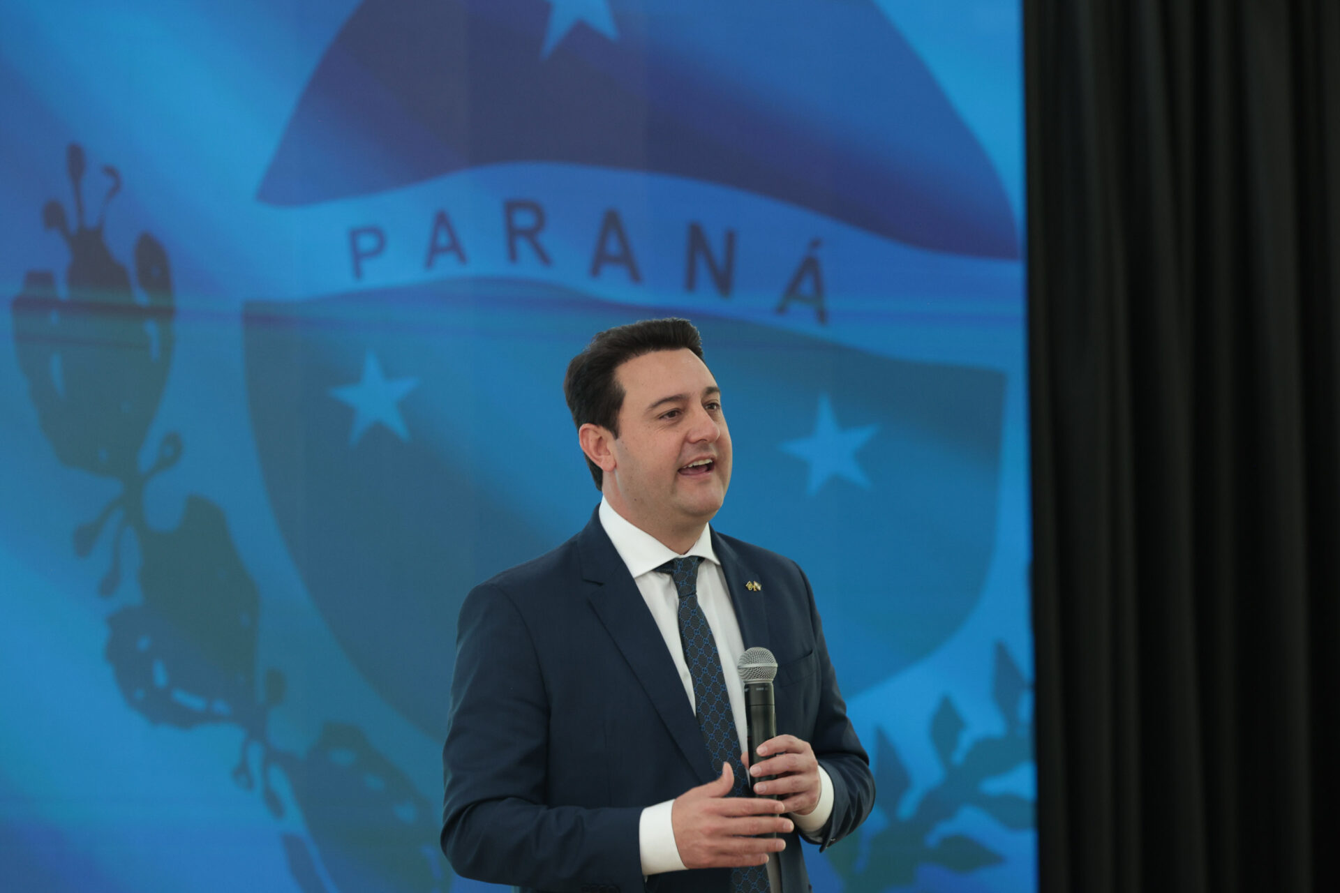 Ratinho Junior recebe Santiago Peña para debater novas oportunidades entre Paraná e Paraguai