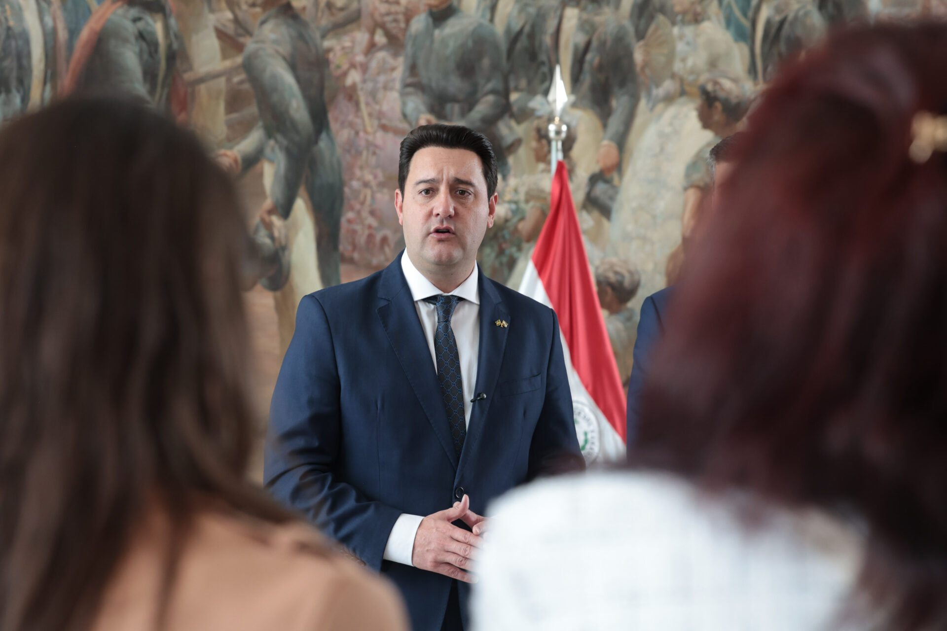 Ratinho Junior recebe Santiago Peña para debater novas oportunidades entre Paraná e Paraguai