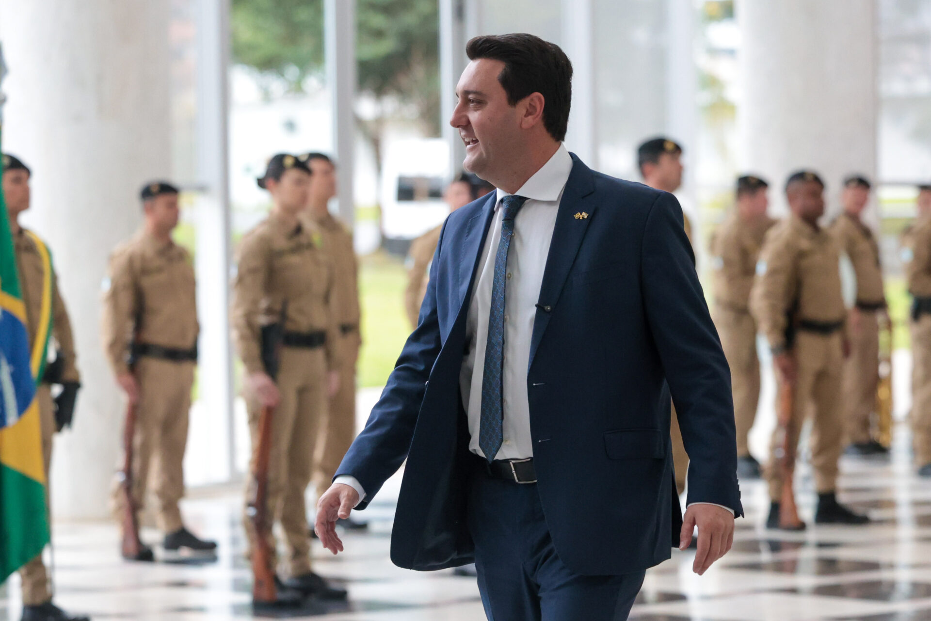 Ratinho Junior recebe Santiago Peña para debater novas oportunidades entre Paraná e Paraguai