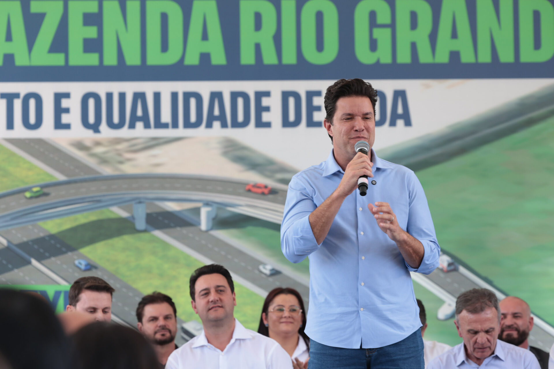 Estado e Fazenda Rio Grande firmam convênio de R$ 96 milhões para viadutos na BR-116