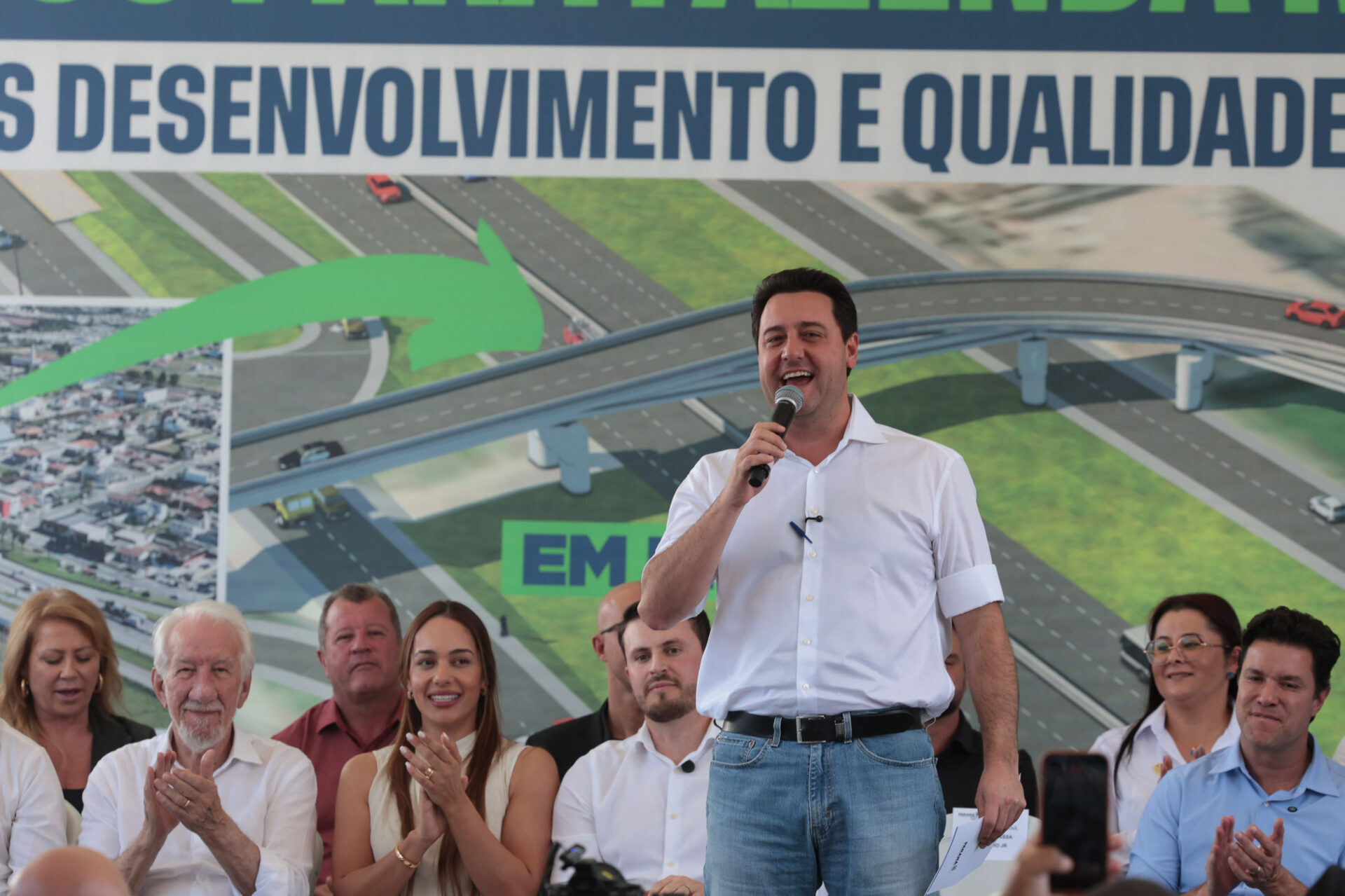 Estado e Fazenda Rio Grande firmam convênio de R$ 96 milhões para viadutos na BR-116