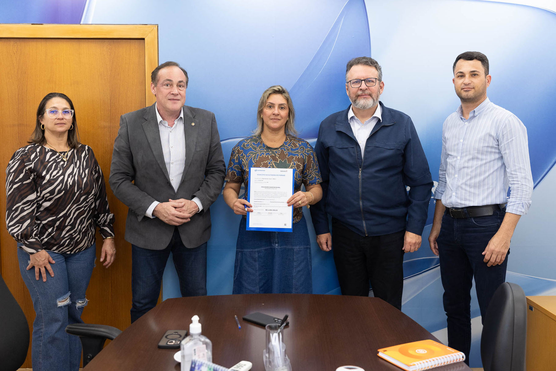 Sanepar firma parcerias com Altamira do Paraná e Guaraci para ampliar abastecimento