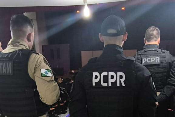 Com o apoio de outras forças, PCPR prende 21 pessoas em operação no Paraná e Santa Catarina