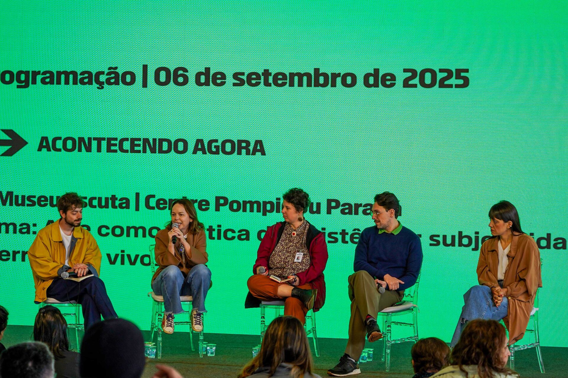 Comunidade de Foz participa de encontro com equipe do Centre Pompidou Paraná para debater novo museu