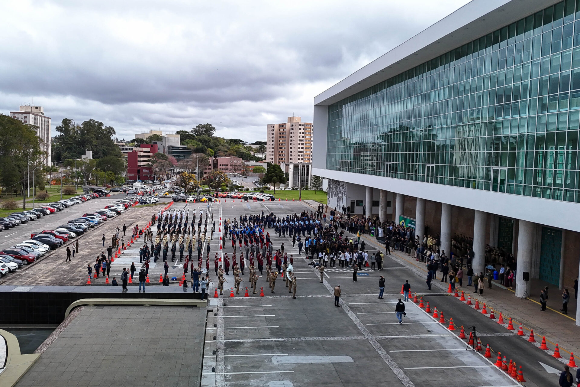 Cerimônia no Palácio Iguaçu celebra a independência e o início da Semana da Pátria