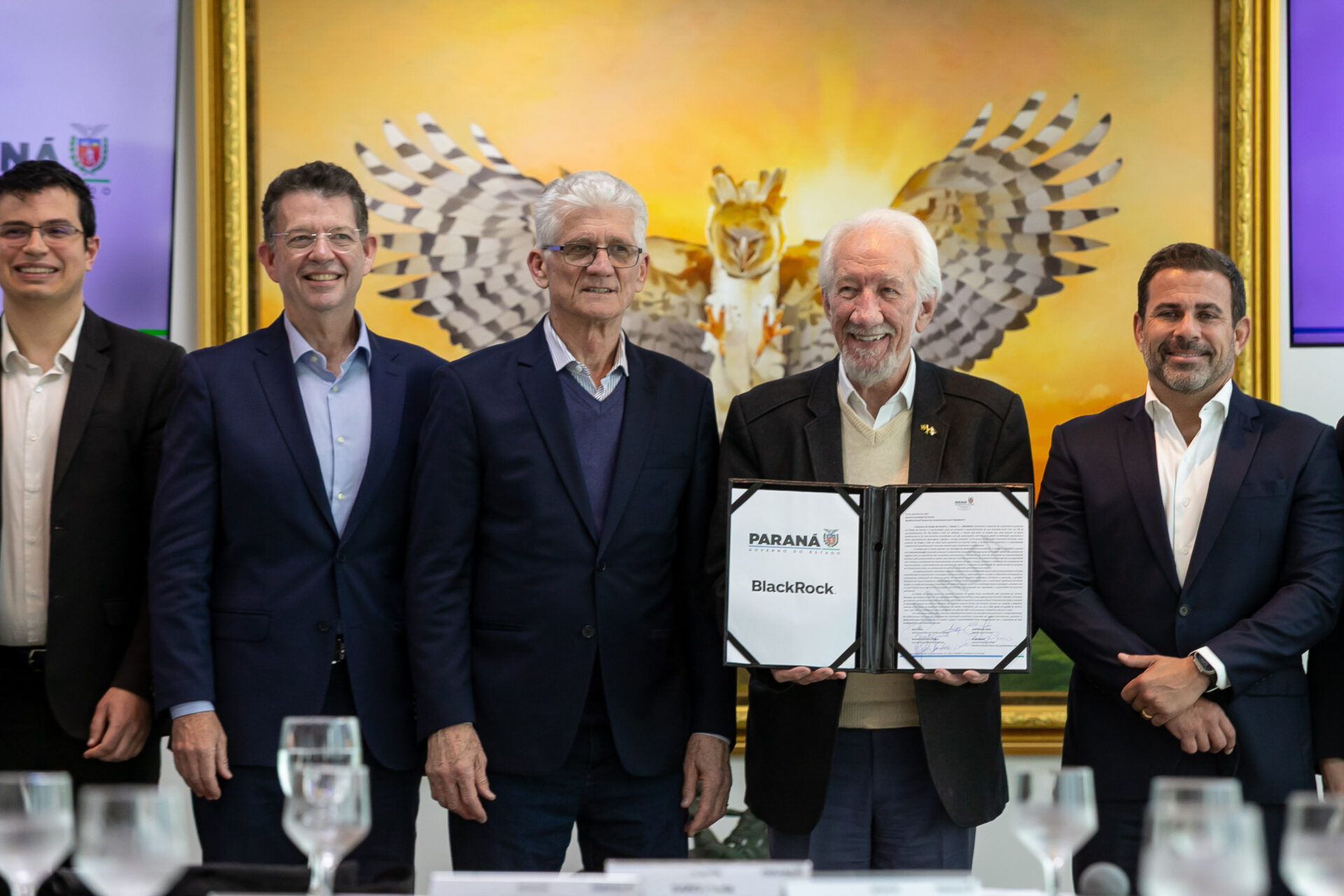 Governo do Paraná e BlackRock anunciam parceria para buscar investimentos internacionais