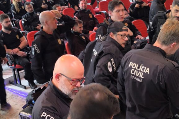 Com o apoio de outras forças, PCPR prende 21 pessoas em operação no Paraná e Santa Catarina