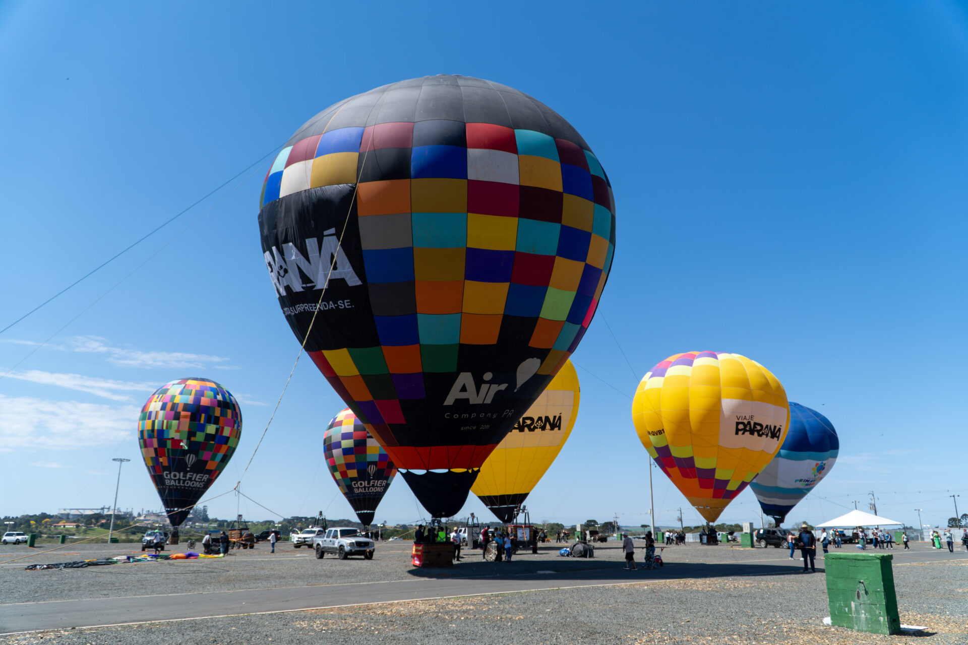 Segunda maior copa de balonismo do Brasil atrai turistas e competidores nacionais à Castro