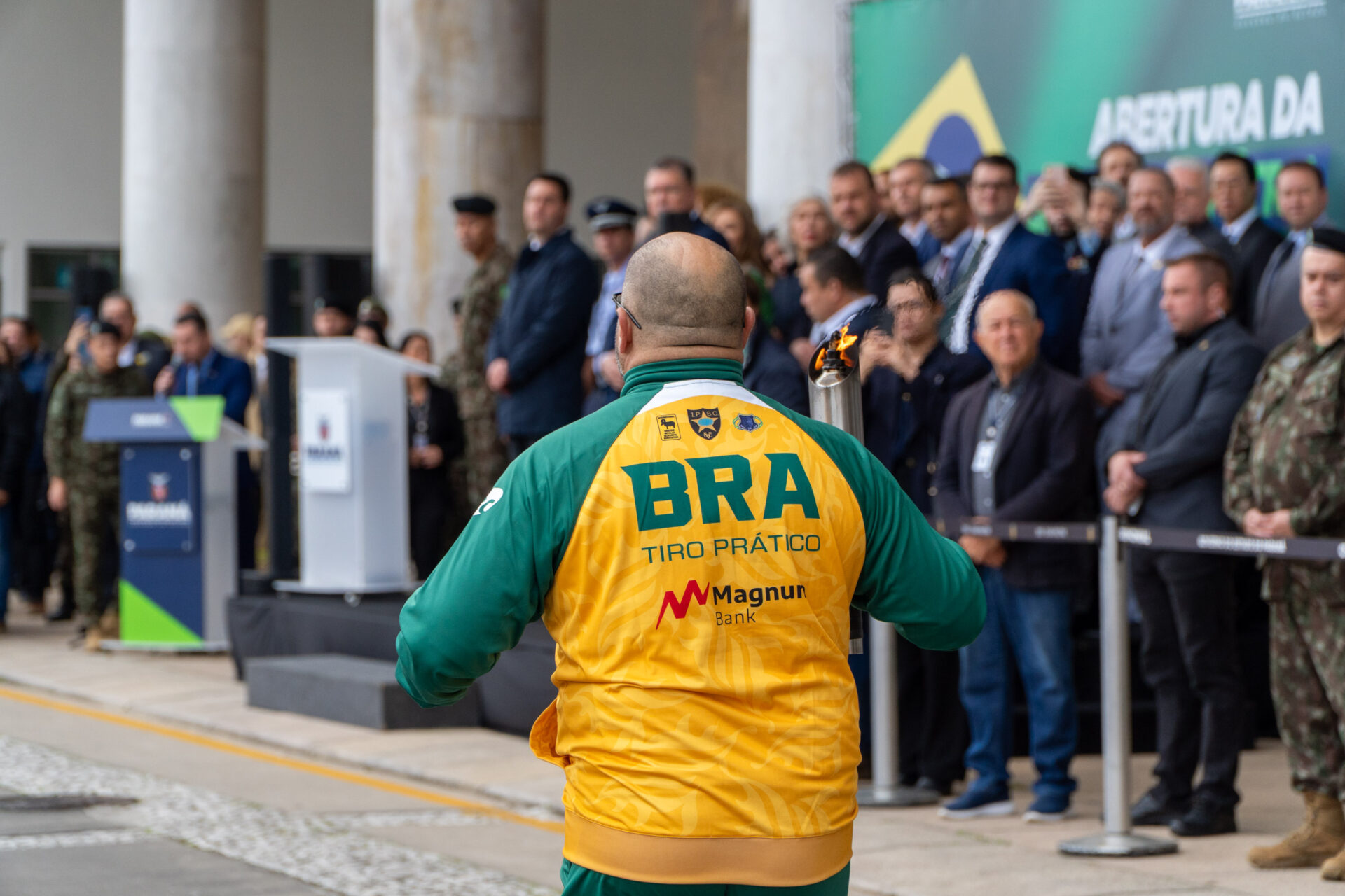 Cerimônia no Palácio Iguaçu celebra a independência e o início da Semana da Pátria
