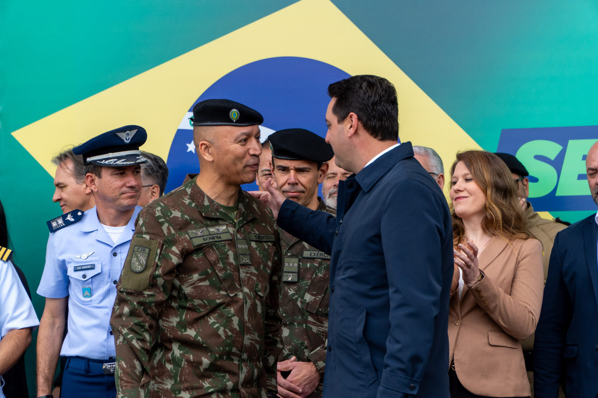 Cerimônia no Palácio Iguaçu celebra a independência e o início da Semana da Pátria