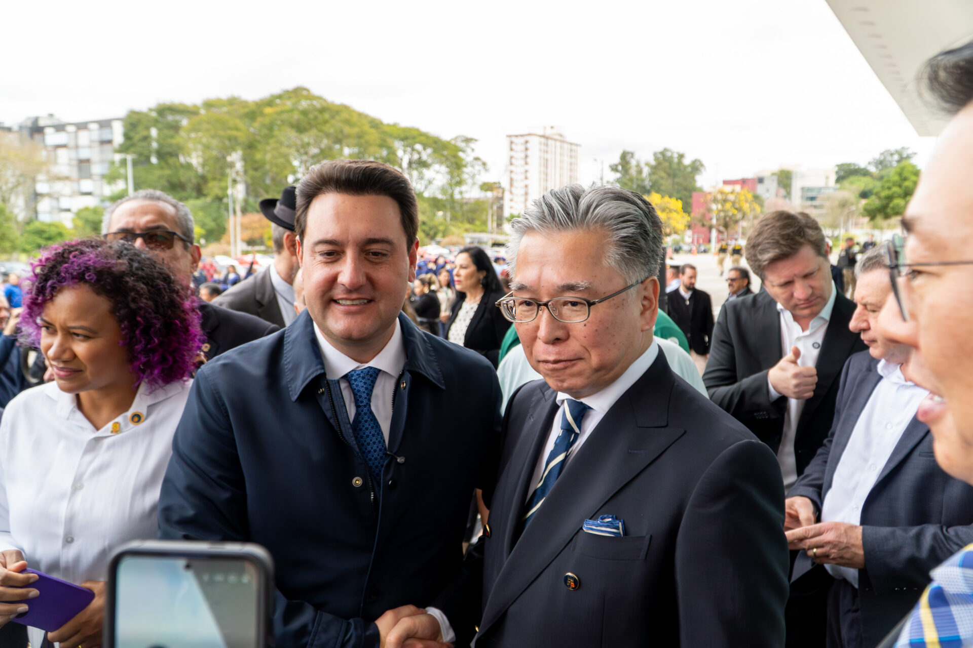 Cerimônia no Palácio Iguaçu celebra a independência e o início da Semana da Pátria
