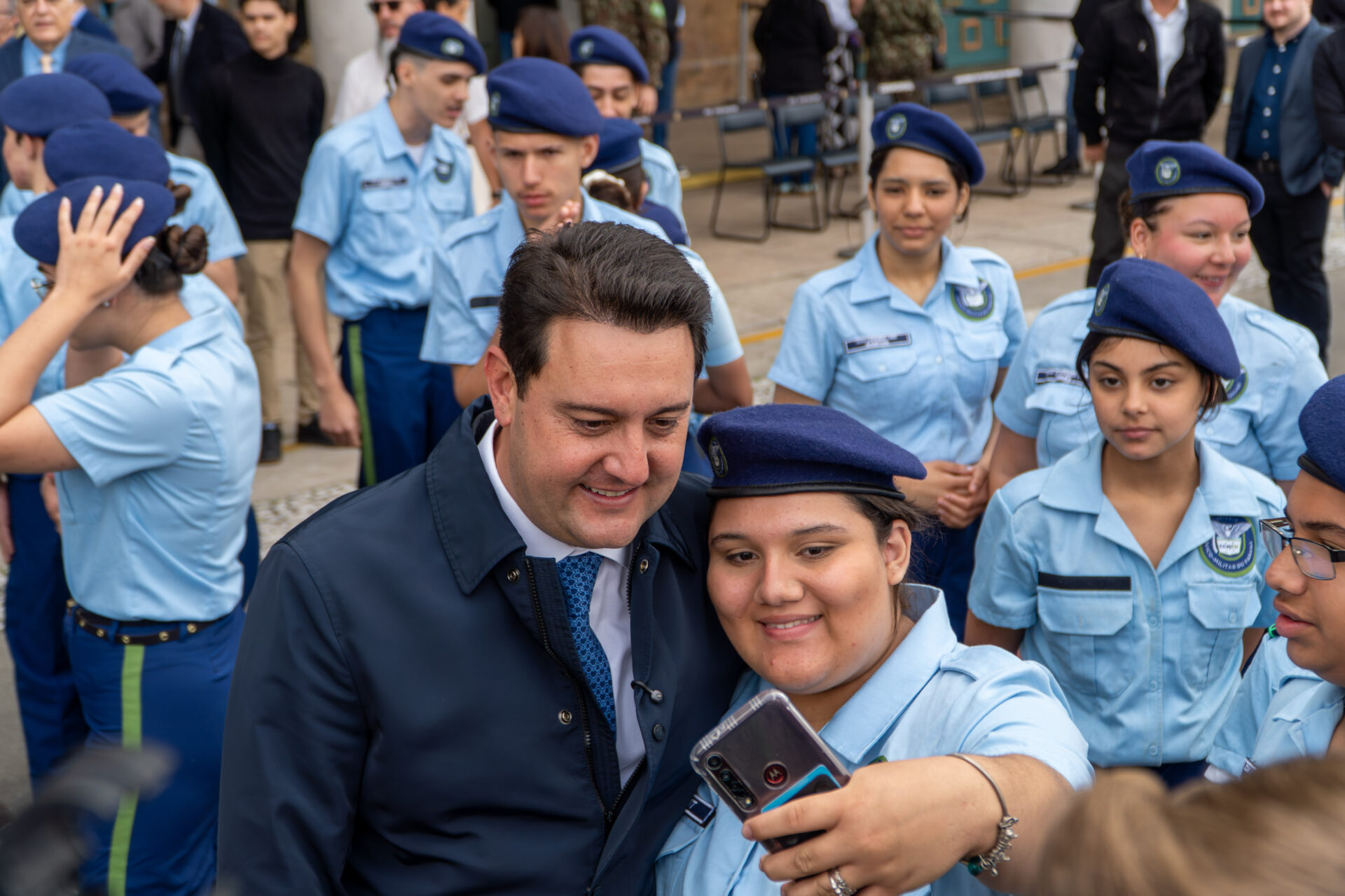 Cerimônia no Palácio Iguaçu celebra a independência e o início da Semana da Pátria