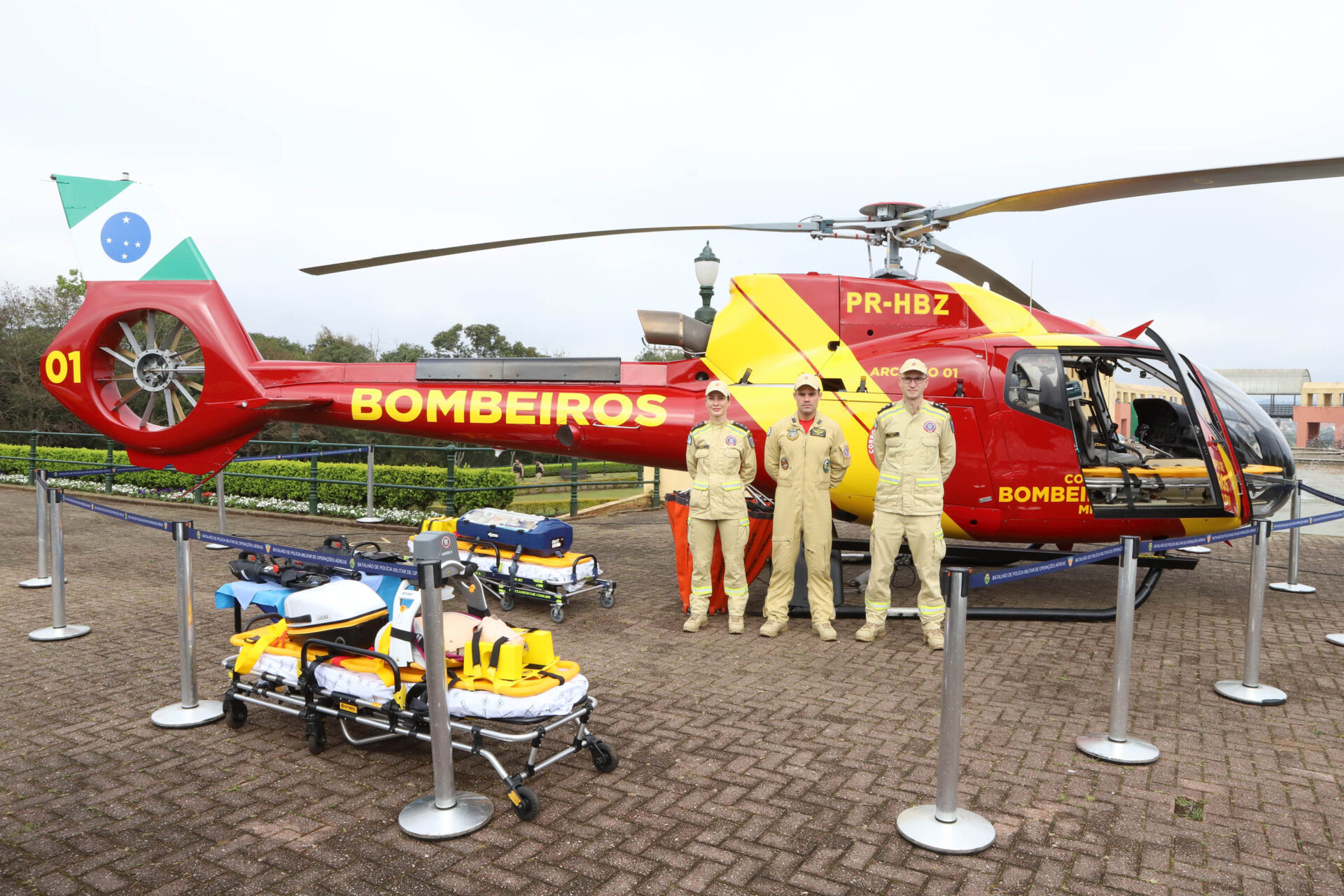 Com cinco novos helicópteros, Paraná tem a maior frota aérea da história da segurança pública