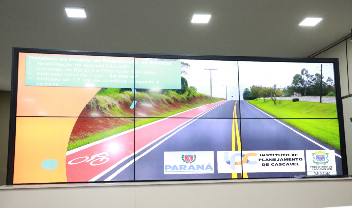 INFRAESTRUTURA | Prefeitura autoriza licitação para recape de 7 km da estrada que liga distrito de São João do Oeste à BR-277