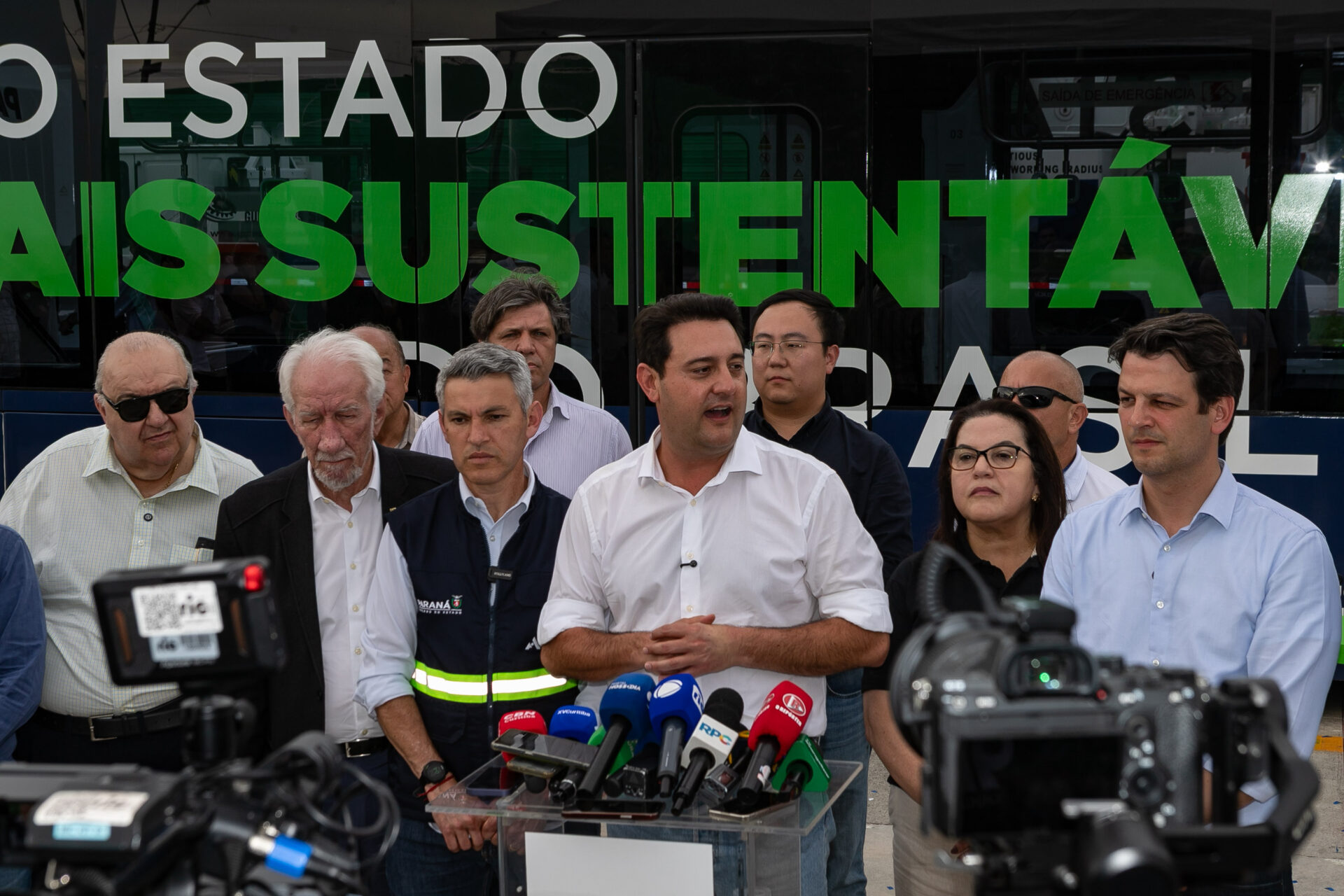 BUD traz inovação e será alternativa sustentável ao transporte coletivo, diz Ratinho Júnior