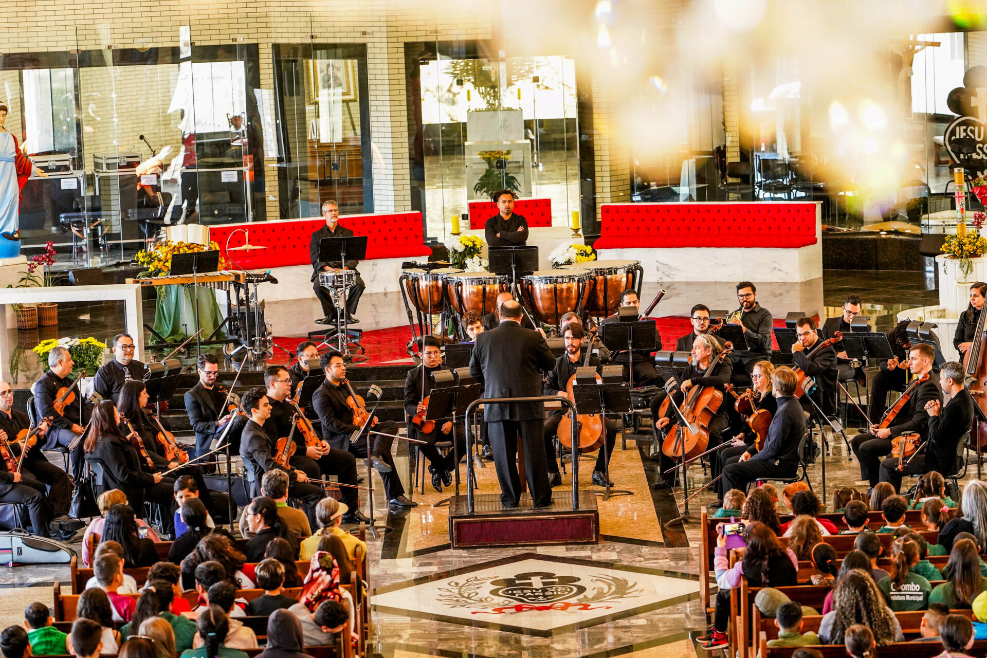 Orquestra Sinfônica do Paraná encanta o público na 1ª de duas apresentações em Colombo