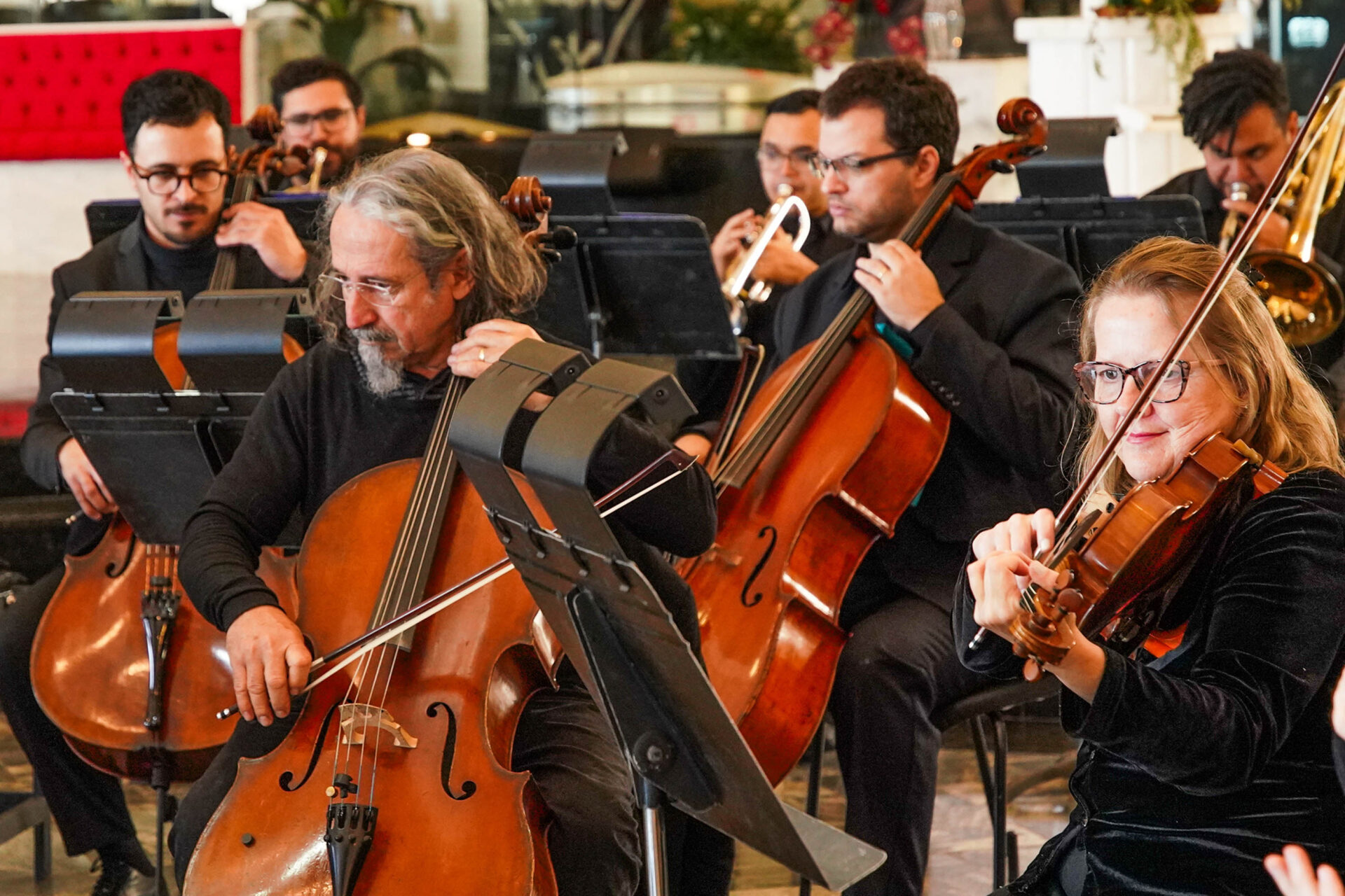 Orquestra Sinfônica do Paraná encanta o público na 1ª de duas apresentações em Colombo