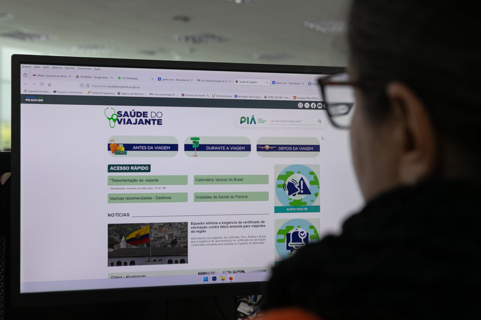 Portal da Saúde do Viajante tem chat para tirar dúvidas sanitárias no Brasil e no Exterior