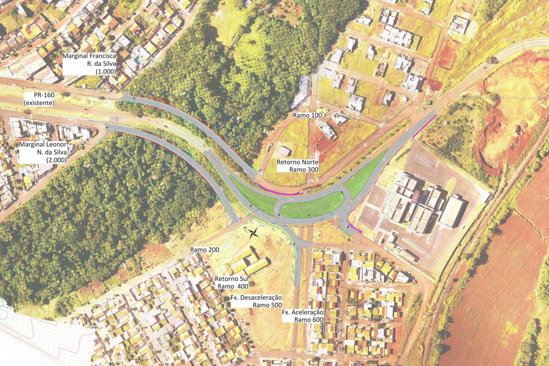 DER/PR homologa construção de novo trevo rodoviário em Cornélio Procópio