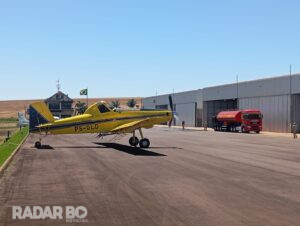 Bombeiros de Palotina treinam uso de aeronaves contra incêndios florestais - Imagem do artigo original