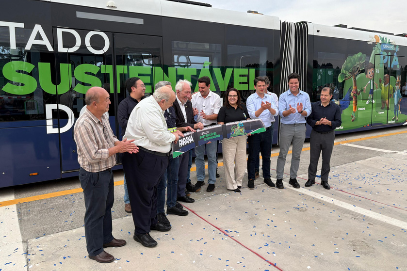 Paraná será o primeiro estado da América do Sul a adotar Bonde Urbano Digital no transporte coletivo